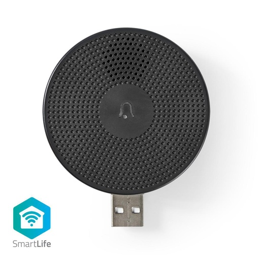 [144716] Trådløs Dørklokke | Tilbehør til N-WIFICDP10GY | USB