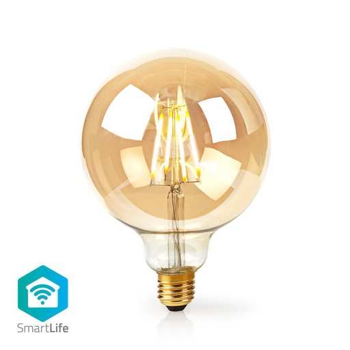 [144718] Wi-Fi Smart LED-glødepære | E27 | 125 mm | 5W | 500 lm