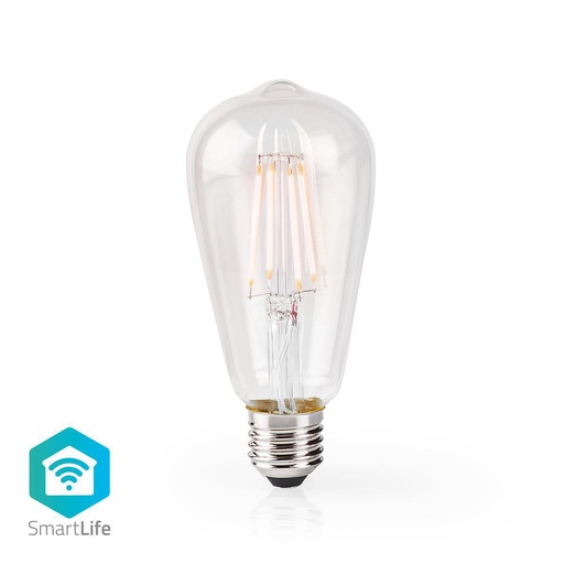 [144720] Wi-Fi Smart LED-pære | E27 | ST64 | 5 W | 500 lm