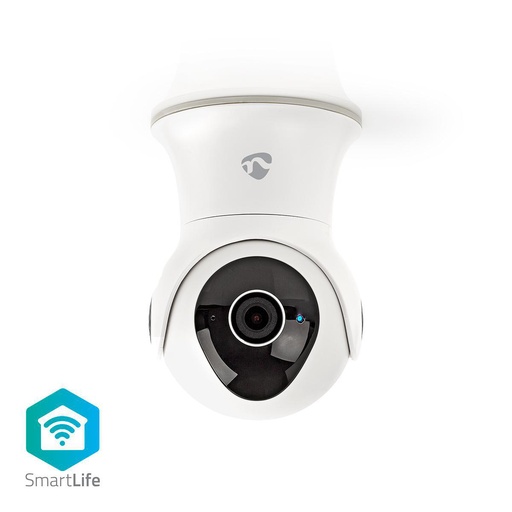 [144724] Smart IP-kamera med Wi-Fi | Panorering/vipning | HD 1.080p | Udendørs | Vandtæt Euro / Type C (CEE 7/16)