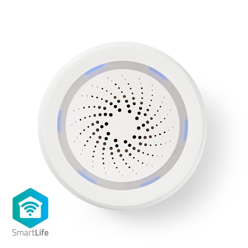 [144735] Smart-sirene til Wi-Fi | Alarm eller klokke | 85 dB