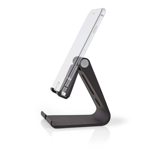 [144974] Smartphone- / tabletholder, justerbar, sort