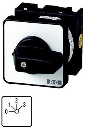 [145008] 1-pol afbryder, 4 positioner