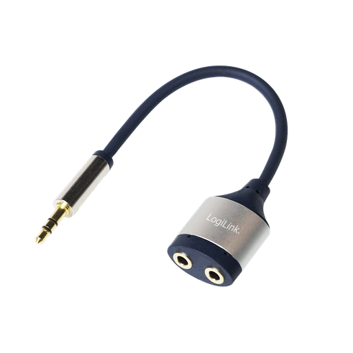 [145322] Mini-Jack 3.5 mm audio splitter