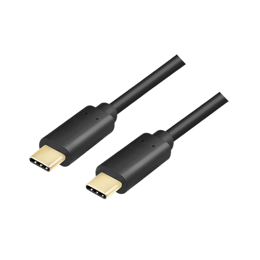 [145323] USB 3.2, USB-C > USB-C, sort, 1m