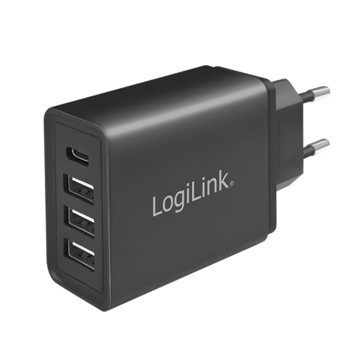 [145420] USB 1xC og 3xA strømforsyning