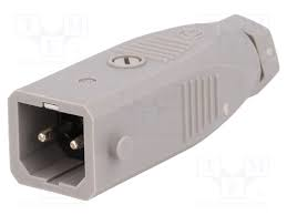 [145573] Hirschmann 10/16A 2-pol+stel 250VAC