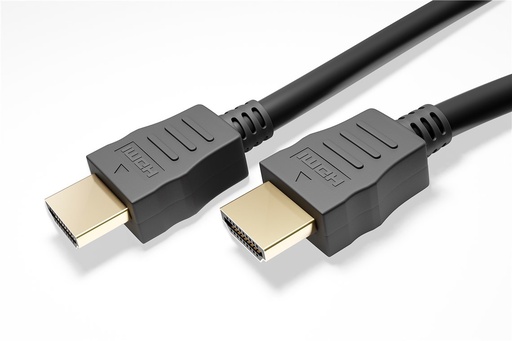 [145592] Ultra High Speed HDMI 2.1 Kabel 8K@60 Hz/4K@120Hz 1m Sort
