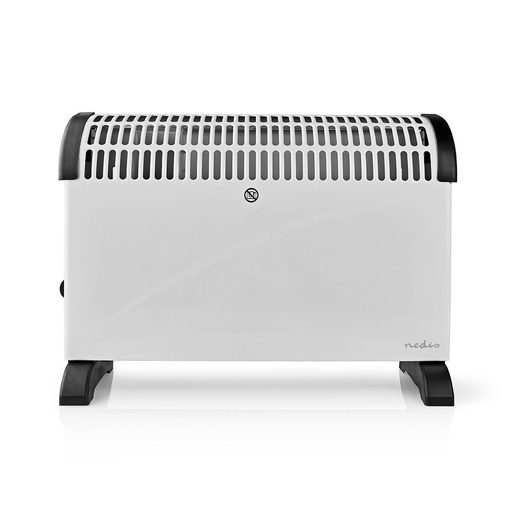 [145826] Konvektionsradiator | Termostat | Blæserfunktion | 3 indstillinger | 2000 W | Hvid