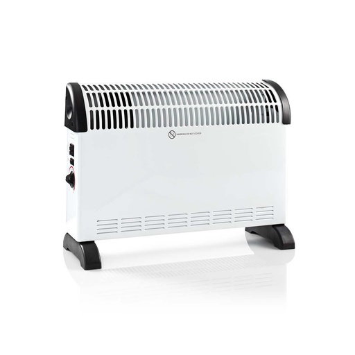 [145829] Konvektionsradiator | 750/1250/2000 W | Turbo | Hvid