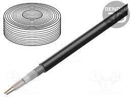 [146044] Audiokabel, 2 x 0.35 mm² (Ø=6,3mm.), sort