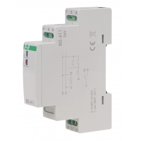 [146250] Relay: installation; bistable; SPDT; Mounting: DIN; 16A; -25÷50°C