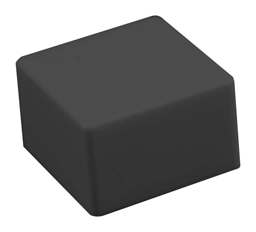 [146264] Tastehætte, Firkantet, Sort, Omron Electronic Components