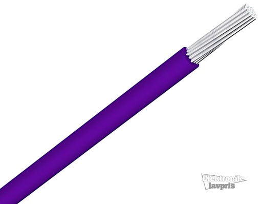 [141526] Wire H05V-K 0,5mm² Violet