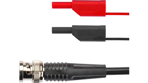 [141585] BNC Adapter kabel 50cm til 2mm safety banan