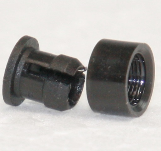 [141590] LED Holder Sleeve+Ring 3mm.