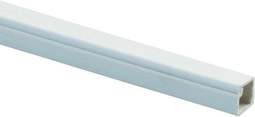 [135687] Kabelkanal 10 x 10mm, 2 meter, hvid