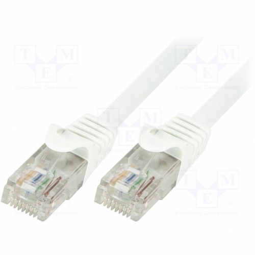 [136133] CAT 6 PATCHKABEL 1 M Hvid