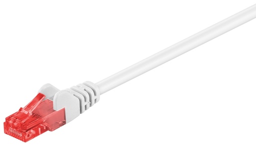 [136135] CAT 6 PATCHKABEL 5,0M HVID