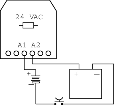 [136483] adaptor, 026.9.012 til kiprelæ 12VAC til 12VDC