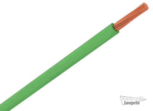 [136520] PVC-ledning H07V-K 1,5mm² Grøn