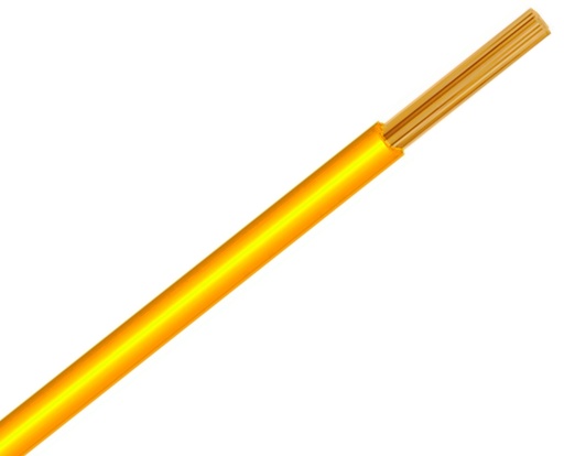 [136521] PVC-ledning H07V-K 1,5mm² Gul