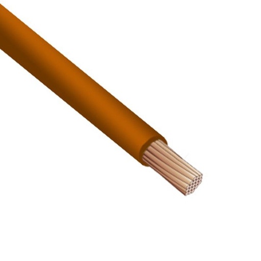 [136551] PVC-ledning H07V-K 10mm² Brun