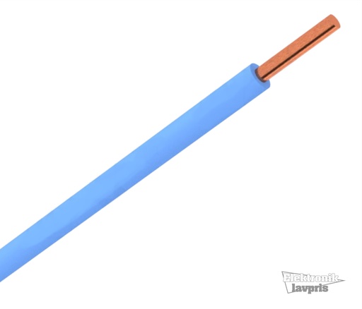 [136617] Wire H07V-U 2,5mm² Blå solid (Hård)