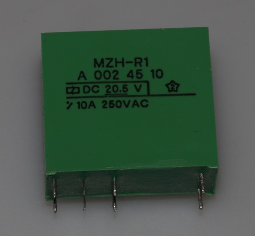 [136647] BISTABIL RELAY, DPDT, 20.5VDC, 10A