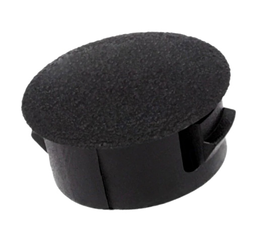 [134152] Blændprop for hul Ø=10mm. Sort