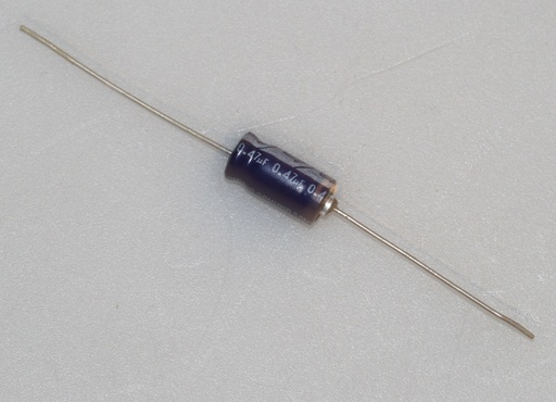 [134182] El-Capacitor 0,47µF/100V-6x12mm