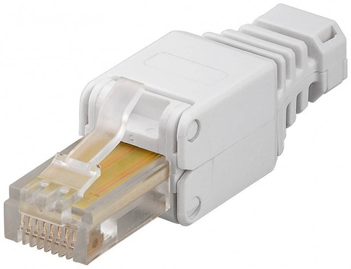 [134268] Værktøjsfrit CAT.5e/flex & solid/utp RJ45 netværkskonnektor