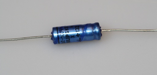 [134301] El-Capacitor 2,2µF/100V-6,3x18mm