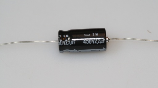 [134302] El-Capacitor 2,2µF/450V-10x21mm