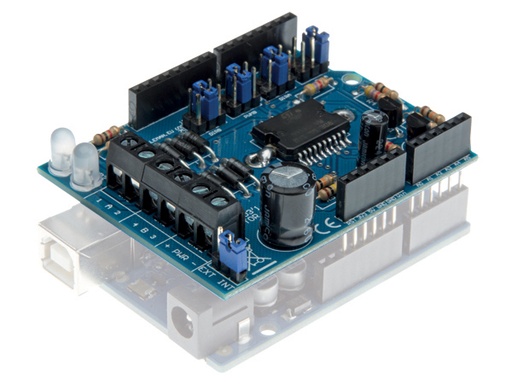 [134339] BYGGESÆT: Motor & power SHIELD til ARDUINO™ (byggesæt)