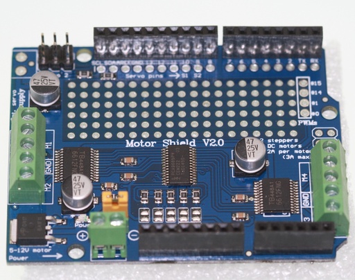 [134340] Motor/Stepper/Servo Shield for Arduino - Board v2.0