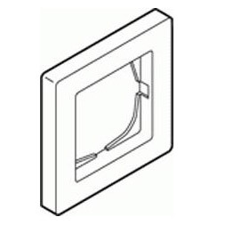 [134363] LK Fuga ramme 63 1 modul HVID