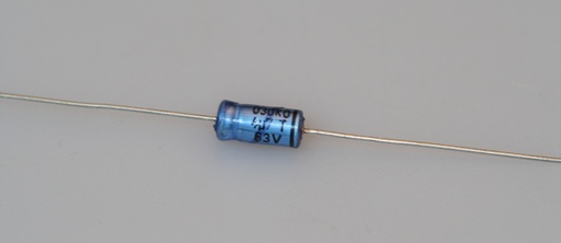 [134370] El-Capacitor 4,7µF/63V-4,5X10mm