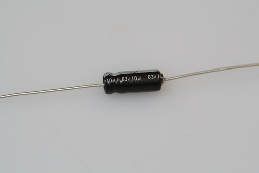 [134516] El-Capacitor 10µF/63V-5x13mm