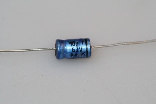 [134518] El-Capacitor 10µF/63V-6x10mm
