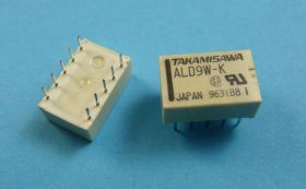 [134825] Relay 2-pol 0,5A 5V 2x125R 2 Coils Bi-stable
