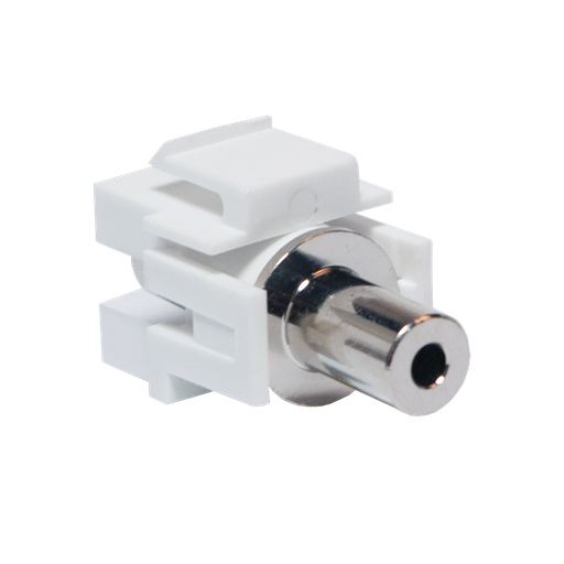 [134928] Keystone In-Line Coupler Stereo Jack 3.5mm female > Stereo Jack 3.5mm female
