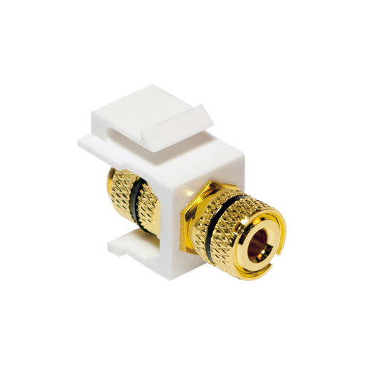 [134929] Keystone In-Line Coupler Binding Post > Threaded Bushing - black
