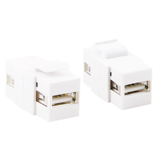 [134942] Keystone Inline Coupler USB 2.0, snap-in mounting LogiLink®