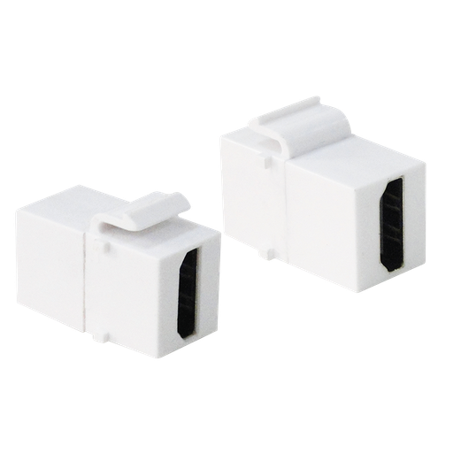[134943] Keystone Inline Coupler HDMI, snap-in mounting LogiLink®