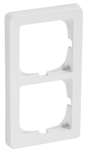 [134962] LK Fuga Ramme 63 2 modul HVID