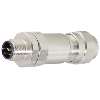 [135066] M12 - CIRCULAR PLUG, 5-pole, CABLE