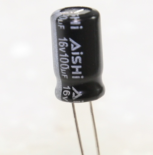 [135250] El-Capacitor 100µF/16V-6,3x11-P2,5