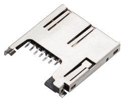 [135635] MICRO SD SOKKEL, SMT, R/A, 8WAY