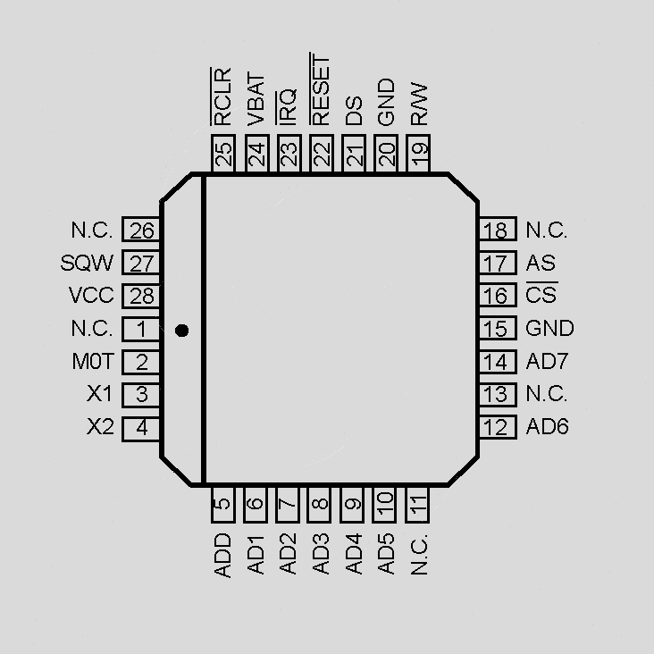 [108896] RTC Multiplex Bus UL PLCC28